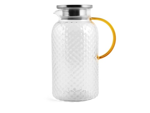 Théière verre bouchardé - théière,